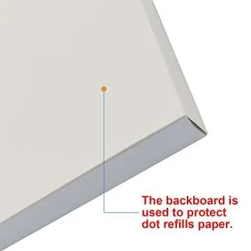 A4 Unpunched Refill Paper Perfect for Planners and Binders