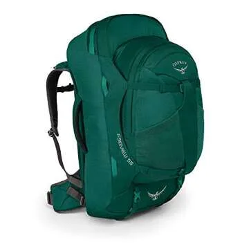 Osprey Fairview 55 Travel Backpack, Green - Versatile & Durable
