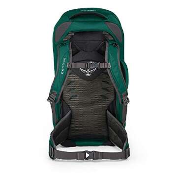 Osprey Fairview 55 Travel Backpack, Rainforest Green, Small/Medium