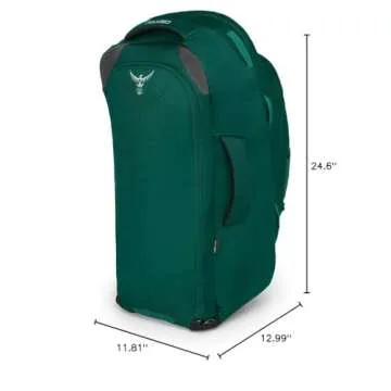 Osprey Fairview 55 Travel Backpack, Green - Versatile & Durable