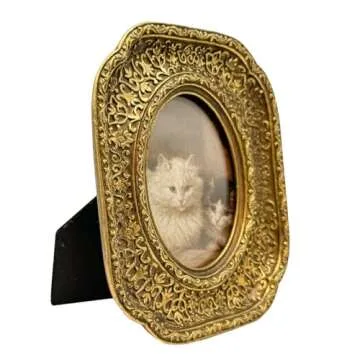 CISOO Vintage Small Oval Picture Frame for Any Occasion