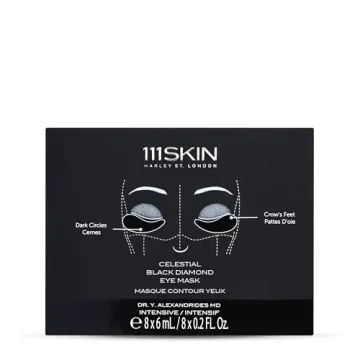 111SKIN Celestial Black Diamond Eye Mask Set of 8