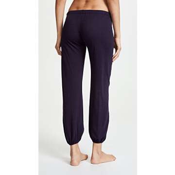 Eberjey Heather Cotton Blend Cropped Pant