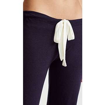 Eberjey Heather Cotton Blend Cropped Pant