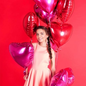 10PCS Durable Heart Balloons for Every Celebration