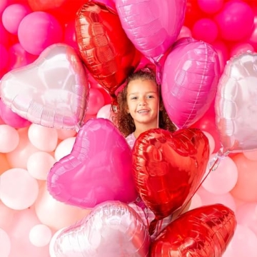 10PCS Durable Heart Balloons for Every Celebration