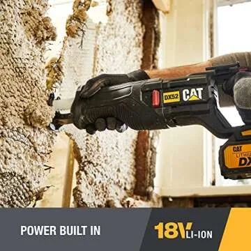 Cat DX52 Cordless Reciprocating Saw with 3000 SPM