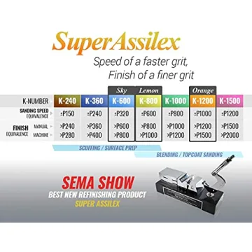 Super Assilex Flexible Sanding Sheets for Perfect Finishes