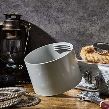 Versatile 5.9 Inch Exhaust Hose Connector for Portable AC