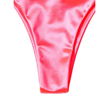 Vibrant Metallic Halter Bikini for the Bold and Beautiful