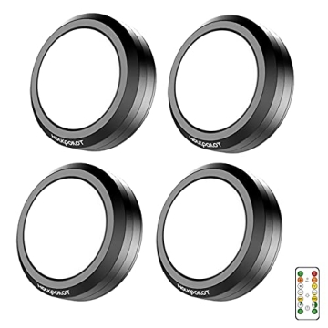 HOLKPOILOT Puck Lights - Remote Controlled LED Lighting