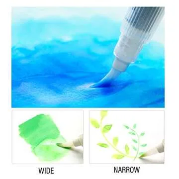 Kuretake Zig Watercolor System Brush2O, Multicolor, S