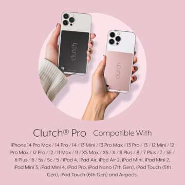 Clutch Pro Portable Charger for Travel 5000 mAh Lightweight