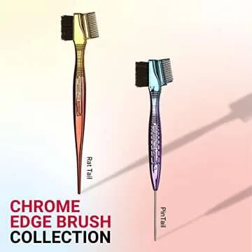 RED by Kiss Chrome Edge Brush for Perfect Hair Edges