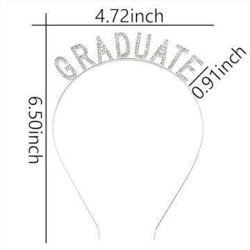 Shiny Graduation Headbands for 2024 – Congrats Grad Gift