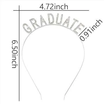 Shiny Graduation Headbands for 2024 – Congrats Grad Gift