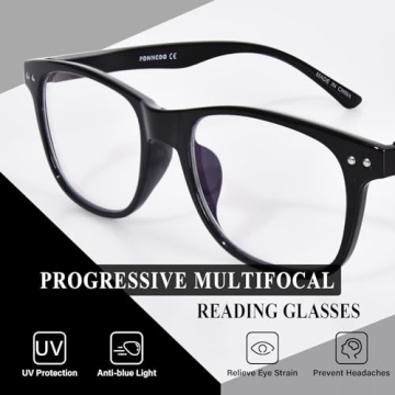 Multi-Functional Progressive Reading Glasses for Everyone