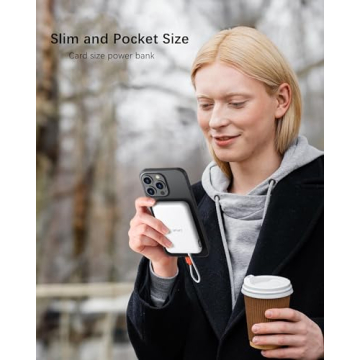 VRURC Mini Portable Charger - 5000mAh Slim Power Bank