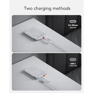 VRURC Mini Portable Charger - 5000mAh Slim Power Bank