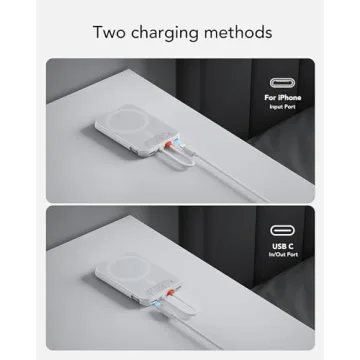 VRURC Mini Portable Charger - 5000mAh Slim Power Bank
