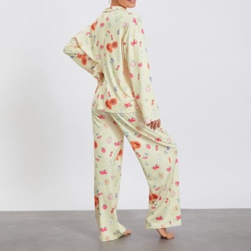 Passec Floral Pajama Set for Women Comfortable and Chic