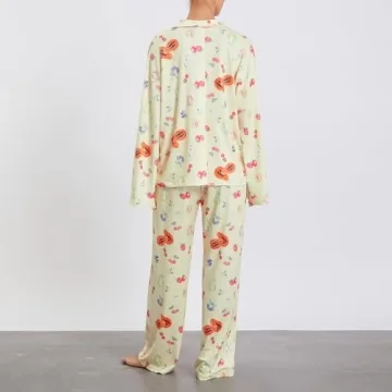Passec Floral Pajama Set for Women Comfortable and Chic