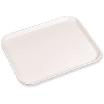 Durable Carlisle FoodService Fiberglass Tray for Catering