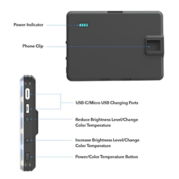 DigiPower Compact 60 LED Video Light: Perfect for Creators!