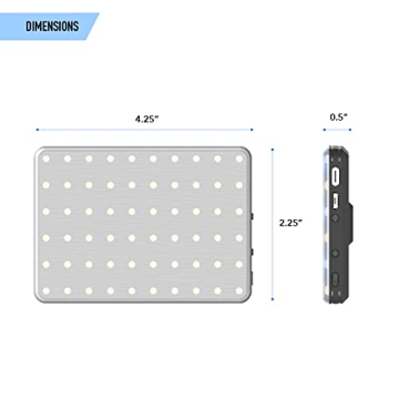 DigiPower Compact 60 LED Video Light: Perfect for Creators!