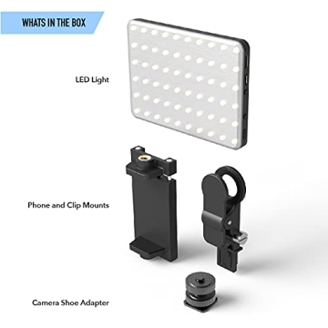 DigiPower Compact 60 LED Video Light: Perfect for Creators!
