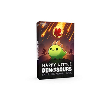 Unstable Games - Happy Little Dinosaurs Base Game - Competitive Sabotage Card Game for Kids, Teens, ...