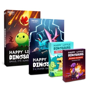 Happy Little Dinosaurs - Fun Family Board Game for All Ages