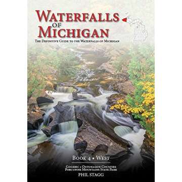 Explore the Stunning Waterfalls of Michigan - Book 4 • West