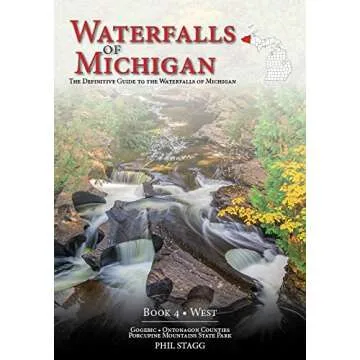 Explore the Stunning Waterfalls of Michigan - Book 4 • West