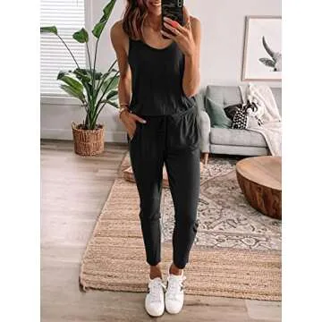 Summer Tank Jumpsuit for Women - ANRABESS 2023