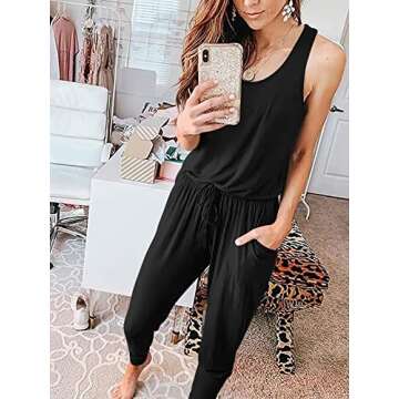 Summer Tank Jumpsuit for Women - ANRABESS 2023