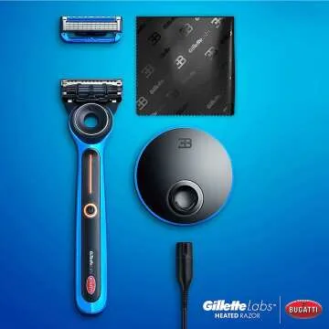 Gillette Heated Razor & Bugatti Limited Shaving Kit