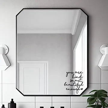 Positive Affirmation Mirror Decal Set for Daily Motivation