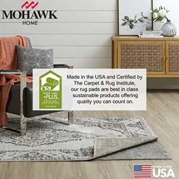 Non-Slip Rug Pad Gripper by Mohawk Home 8x10