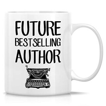 Retreez Funny Mug - Future Best Author Literary Novel Writer Journalist 11 Oz Ceramic Coffee Mugs - ...