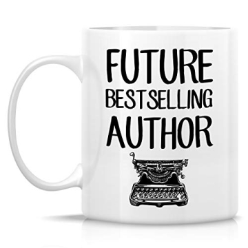 Retreez Funny Ceramic Coffee Mug for Writers and Friends