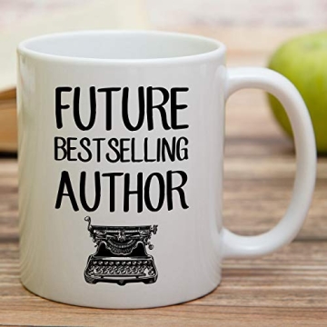 Retreez Funny Ceramic Coffee Mug for Writers and Friends
