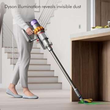 Dyson V15 Detect Total Clean Extra Powerful Vacuum