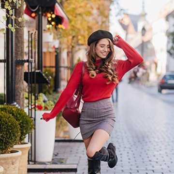 Skeleteen Stylish Black Beret for Everyone