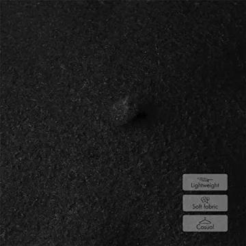 Skeleteen Stylish Black Beret for Everyone