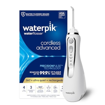 Waterpik Cordless Advanced 2.0 Water Flosser ADA Accepted