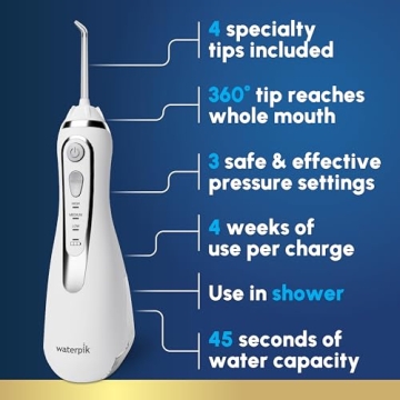 Waterpik Cordless Advanced 2.0 Water Flosser ADA Accepted