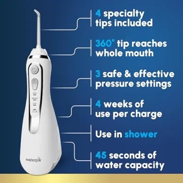Waterpik Cordless Advanced 2.0 Water Flosser ADA Accepted