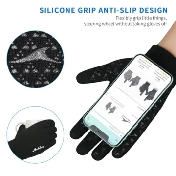 Achiou Winter Gloves - Touch Screen & Warm Knit Lining