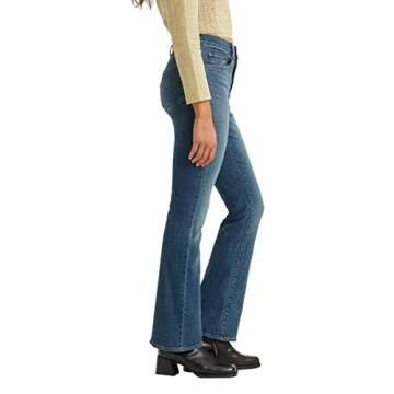 Levi's Women's 725 High Rise Bootcut Jeans (Also Available in Plus), Dark Indigo Worn in, 30 Regular